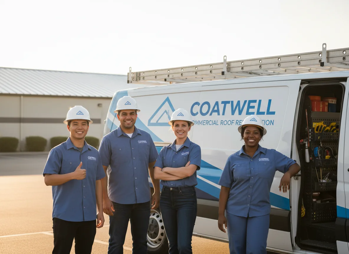 Commercial roof coating company in Lexa, AR